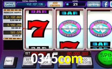 Descubra o Mundo do Cassino Online com 0345com