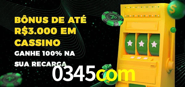 0345com melhor bônus de depósito